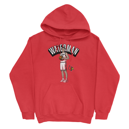 EXCLUSIVE RELEASE: Noah Waterman Illustrated Red Hoodie