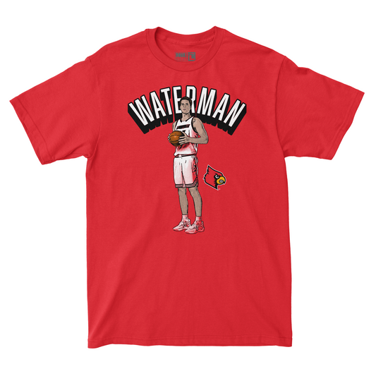 EXCLUSIVE RELEASE: Noah Waterman Illustrated Red Tee