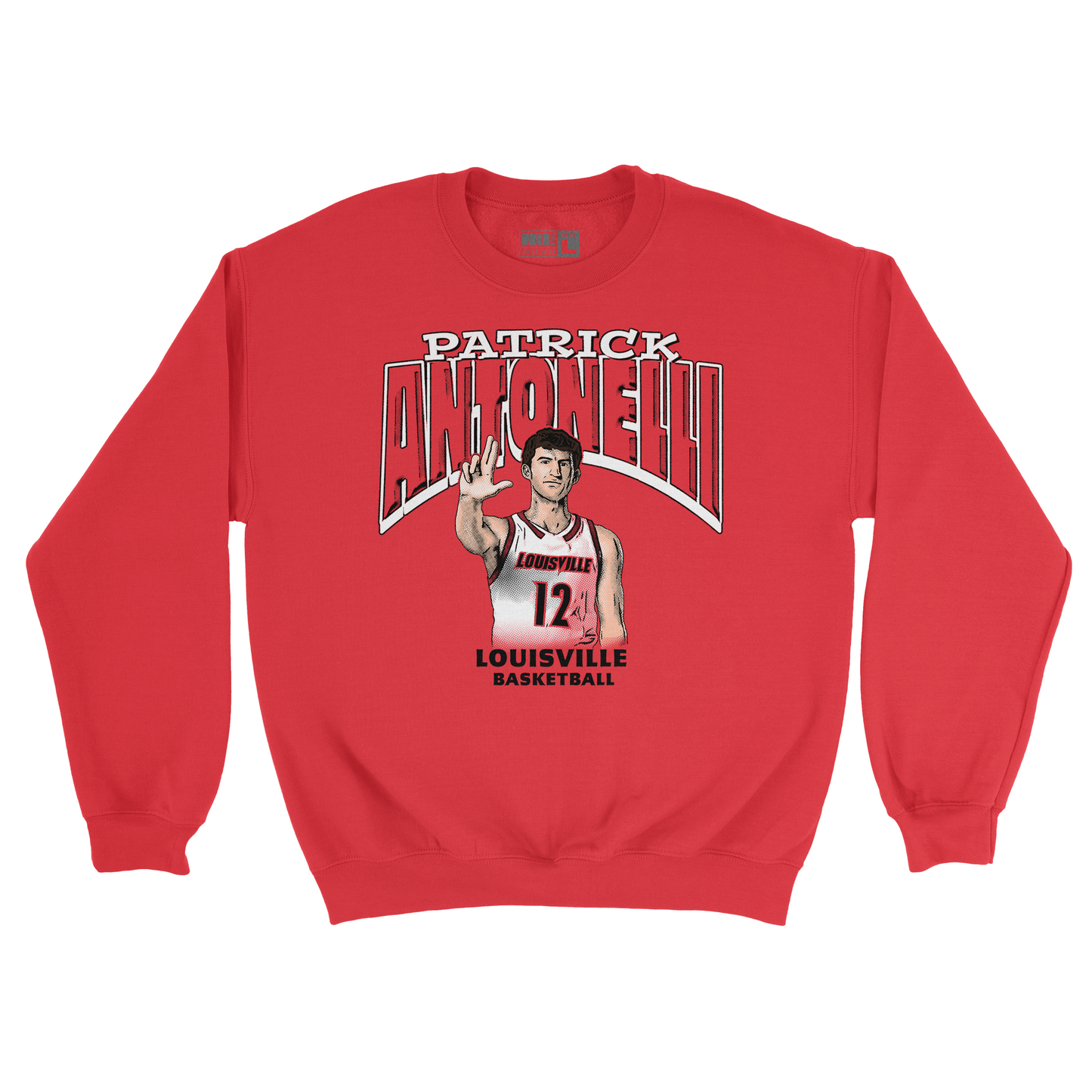 EXCLUSIVE RELEASE: Patrick Antonelli Illustrated Red Crew