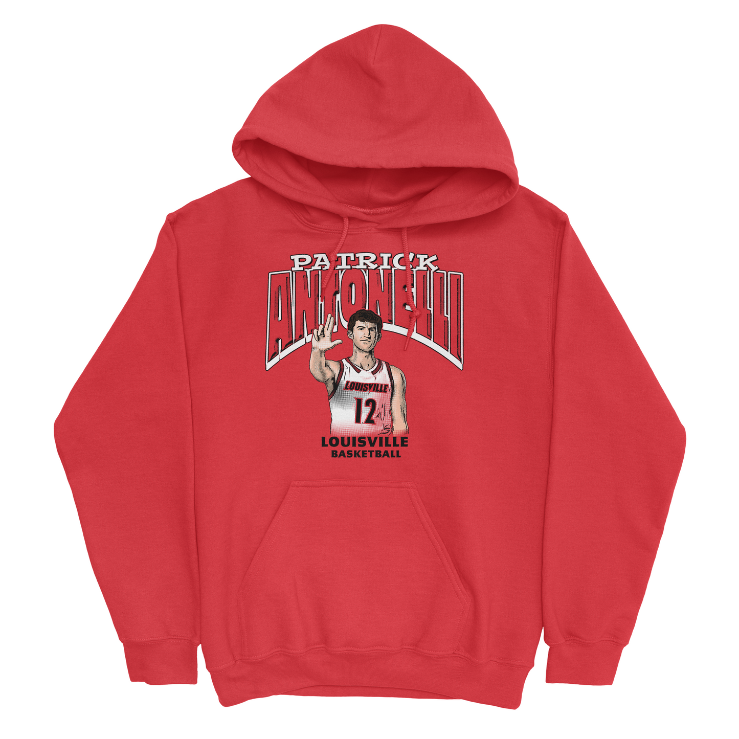 EXCLUSIVE RELEASE: Patrick Antonelli Illustrated Red Hoodie