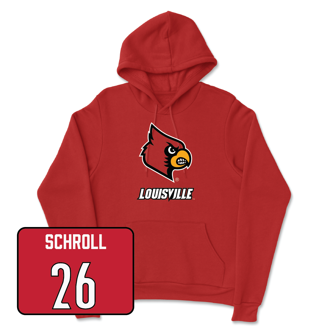 Red Women's Soccer Louie Hoodie - Emma Kate Schroll