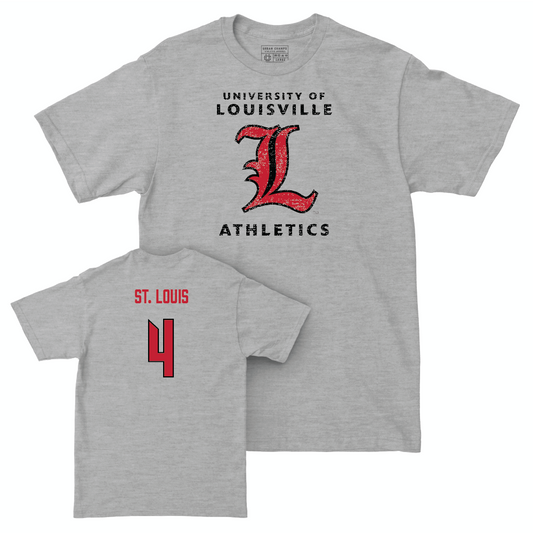 Sport Grey Women's Soccer Vintage Tee  - Jolie St. Louis