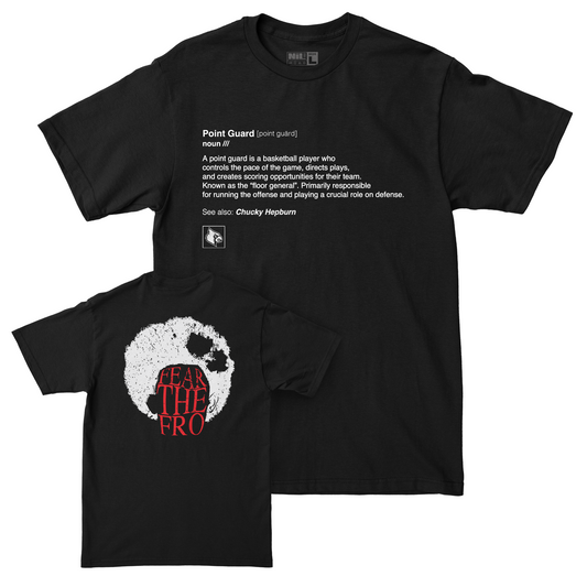 EXCLUSIVE RELEASE: Chucky Hepburn 'Fear The Fro' Black Tee