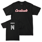 Men's Soccer Black Script Tee  - Xavi Wences