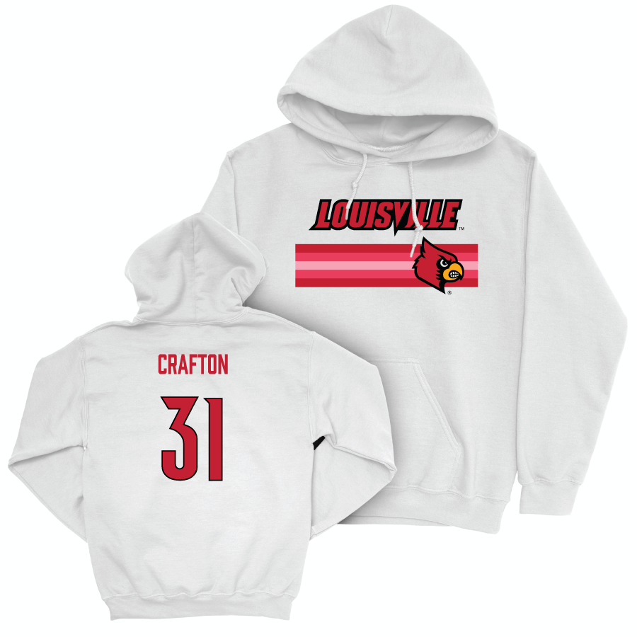 Baseball White Stripes Hoodie   - Cole Crafton