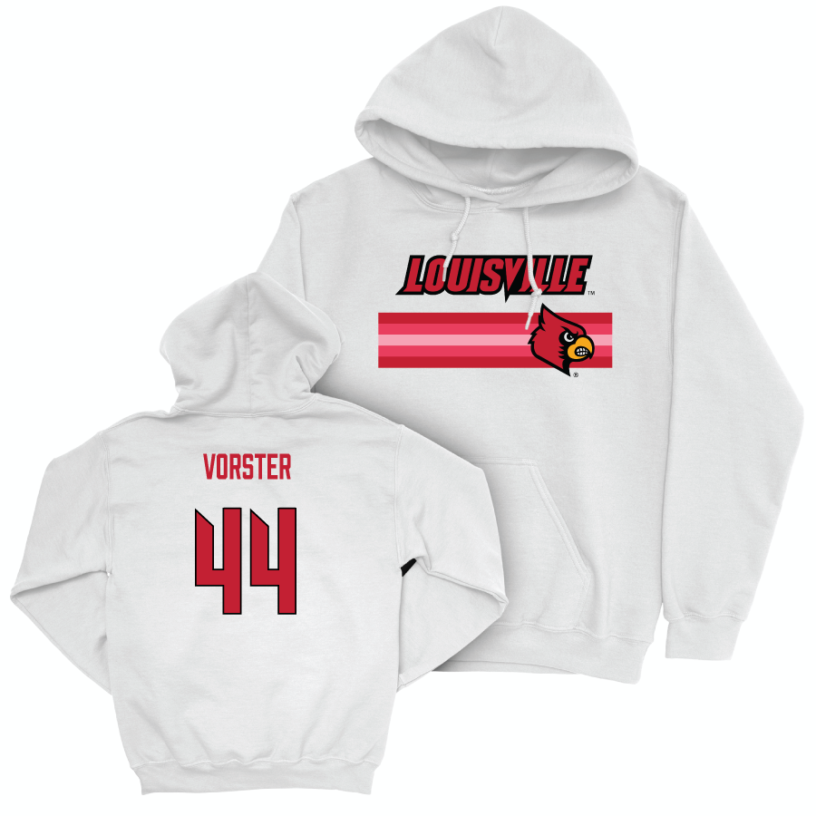 Baseball White Stripes Hoodie   - Kian Vorster