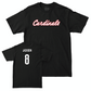 Women's Lacrosse Black Script Tee  - Charlotte Jackson