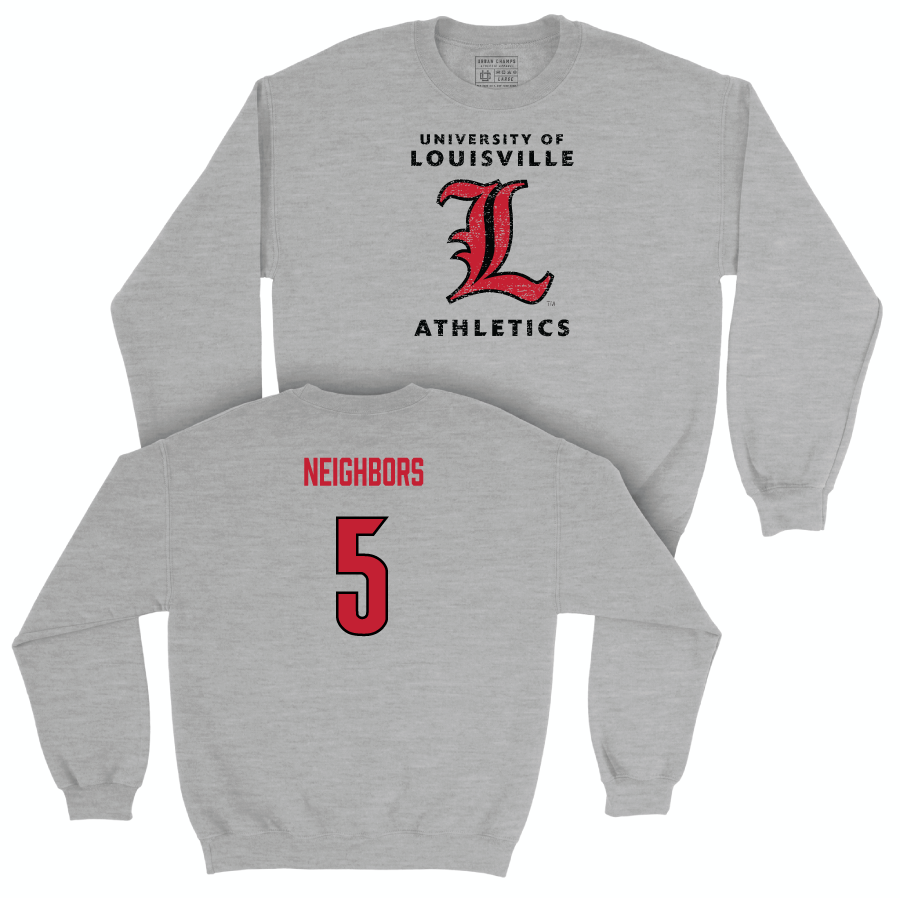 Sport Grey Baseball Vintage Crew   - Kamau Neighbors