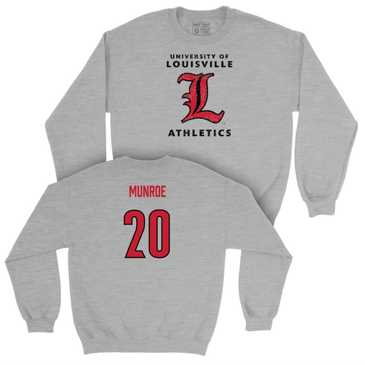 Sport Grey Baseball Vintage Crew   - Jake Munroe