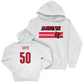 Baseball White Stripes Hoodie   - Brennyn Cutts