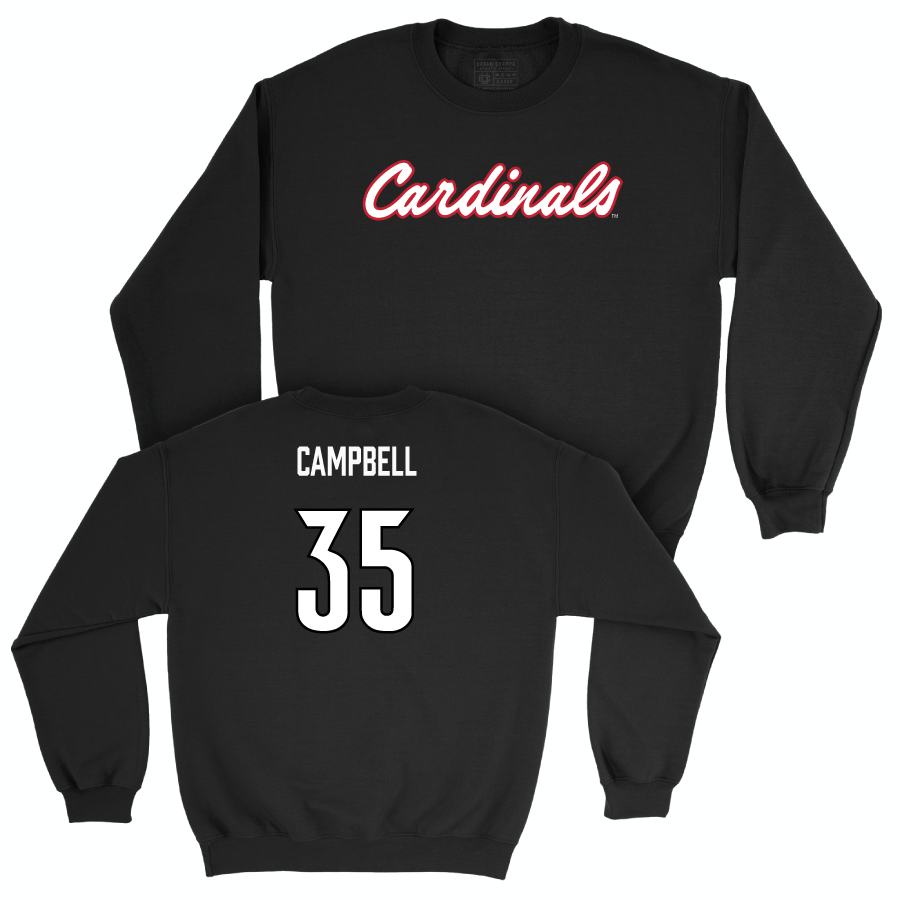 Baseball Black Script Crew   - Kyle Campbell